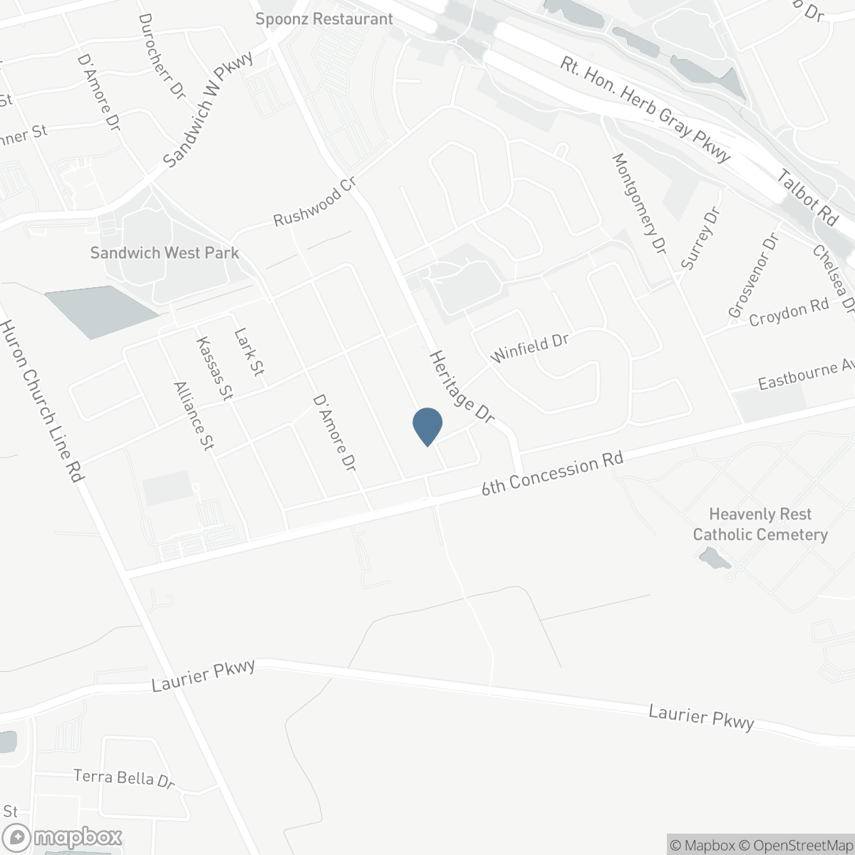 1609 HARRISON STREET, LaSalle, Ontario N9H 0L7